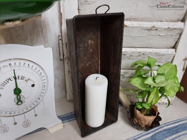 VERKAUFT ! Alte Kastenform 30,5 cm ~ Brot Backform ~ Sandkuchenform ~ Landhausküche ~ Vintage Deko ~ Shabby Deko ~ hb1074