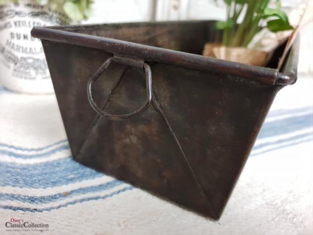 VERKAUFT ! Alte Kastenform 30,5 cm ~ Brot Backform ~ Sandkuchenform ~ Landhausküche ~ Vintage Deko ~ Shabby Deko ~ hb1074