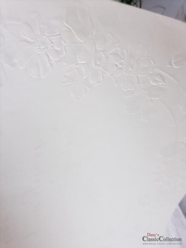 Antiker Schmuckbrief ~ Geprägt und lithografiert ~ Brief von Tochter an Vater ~ 1909 ~ mit Rosen umrahmt ~ hw3959b2