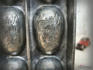 Sensationelle Schokoladenform ~ 8 Eier ~ Fröhliche Ostern ~ Vintage Homedecor ~ E.F. Teich Wien ~ Osterdekoration ~ Sammlerstück ~ hy6168