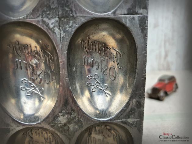 Sensationelle Schokoladenform ~ 8 Eier ~ Fröhliche Ostern ~ Vintage Homedecor ~ E.F. Teich Wien ~ Osterdekoration ~ Sammlerstück ~ hy6168