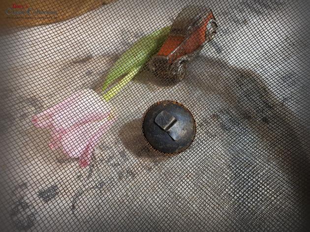 VERKAUFT ! Fliegenhaube Ø 26,5 cm ~ Drahthaube ~ Landhausküche ~ Gartentisch~ hy5812a