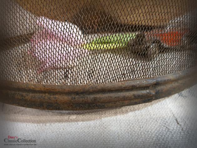 VERKAUFT ! Fliegenhaube Ø 26,5 cm ~ Drahthaube ~ Landhausküche ~ Gartentisch~ hy5812a