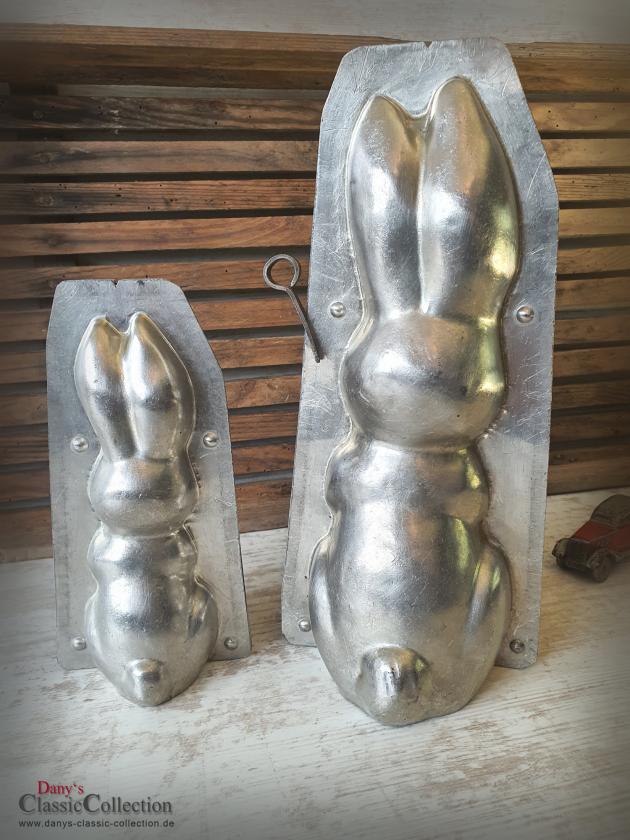 VEKAUFT ! - Schmunzelhase 28 cm Schokoladenform ~ Hasenform alt ~ Osterdeko ~ seltenes Sammlerstück ~ Frohe Ostern ~ Hase lachend ~ hy6295