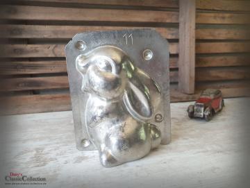 VERKAUFT ! Klopfer ~ Hase 11 cm ~ Schokoladenform ~ Thumper ~ Hasenform alt ~ Bambi ~ seltenes Sammlerstück ~ Frohe Ostern ~ Vintage Deko ~ hy6298