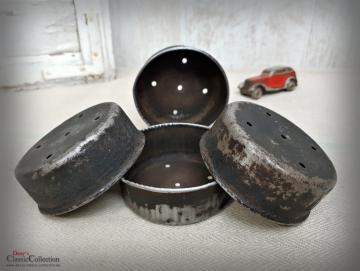 Uralte Zwieback Formen Ø 8,5 cm ~ Backformen ~ Aufbewahrung ~ Vintage Landhausküche ~ Shabby Küchendeko ~ Bauernhaus ~ hy6114