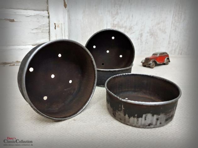 Uralte Zwieback Formen Ø 8,5 cm ~ Backformen ~ Aufbewahrung ~ Vintage Landhausküche ~ Shabby Küchendeko ~ Bauernhaus ~ hy6114