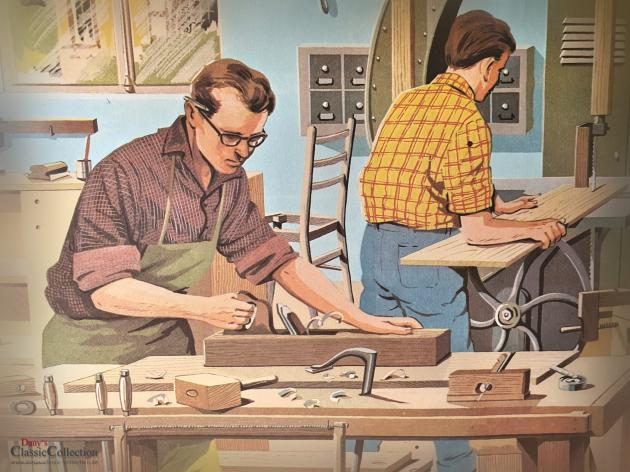 VERKAUFT ! Alte Schulwandkarte ~ Beruf Tischler ~ Schreiner ~ Rollkarte ~ Schulkarte ~ Wandkarte ~ Lehrkarte ~ Midcentury ~ Wanddeko ~ hy5473