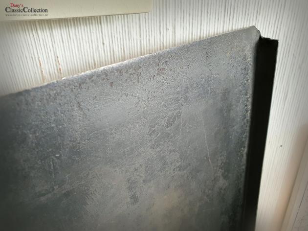 VERKAUFT ! Altes Backblech 62 x 50 cm ~ Tischtablett rechteckig ~ Vintage Tablett ~ Shabby Deko ~ Ottomane Tablett ~ Brocante Deko ~ hx4417b1