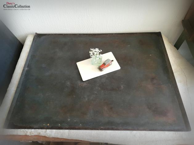 VERKAUFT ! Backblech 78,5 x 57,5 cm ~ Ottomane Tablett ~ Vintage Tablett ~ Shabby Magnetwand ~ Memoboard ~ Vintage Shabby Chic Deko ~ hx4809b7