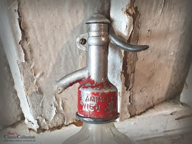 VERKAUFT ! SELTENER 0,25L Soda Siphon ~ kleine Sodaflaschen ~ Seltzer Flasche ~ Industrial ~ Loft ~ Vintage Interior ~ hy5924f4