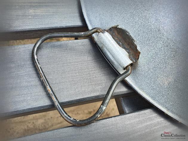 VERKAUFT ! Emaille Waschschüssel Ø 37 cm ~ grau gesprenkelt ~ Waschwanne ~ Bauernhaus ~ Vintage Gartendeko ~ Pflanztopf ~ Miniteich ~ Shabby ~ ht2281