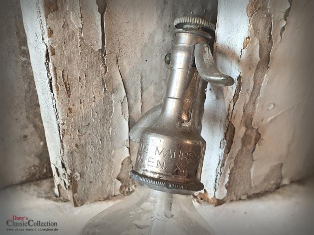 VERKAUFT ! SELTENE 0,25L Soda Siphon ~ kleine Sodaflaschen ~ Seltzer Flasche ~ Industrial ~ Loft ~ Vintage Interior ~ hy5924f3