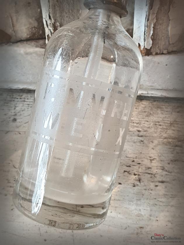 VERKAUFT ! SELTENE 0,25L Soda Siphon ~ kleine Sodaflaschen ~ Seltzer Flasche ~ Industrial ~ Loft ~ Vintage Interior ~ hy5924f3