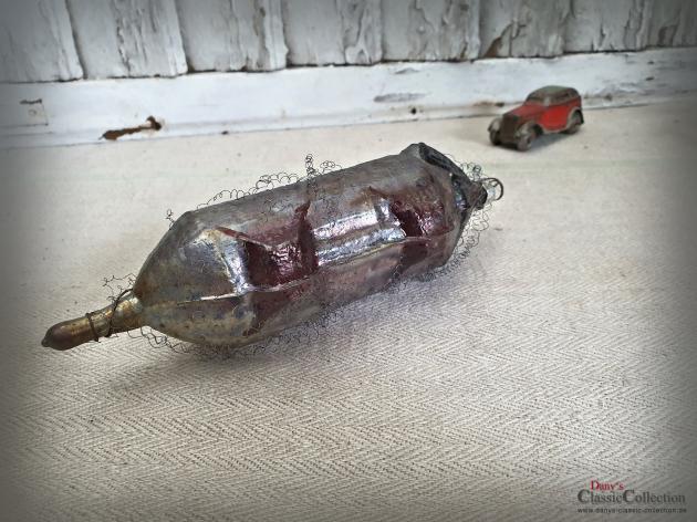 VERKAUFT ! - Patriotischer Christbaumschmuck ~ Zeppelin ~ Luftschiff ~ seltener Weihnachtsschmuck ~ Weihnachtsbaum ~ Vintage Weihnacht ~ hx4687