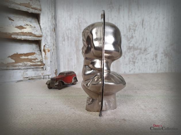 VERKAUFT ! Schokoladenform 12,5 cm ~ Mädchen kokett ~ Kind Gießform ~ Patisserie ~ seltenes Sammlerstück ~ Vintage Kinderzimmer ~ Geschenk ~ hy5733