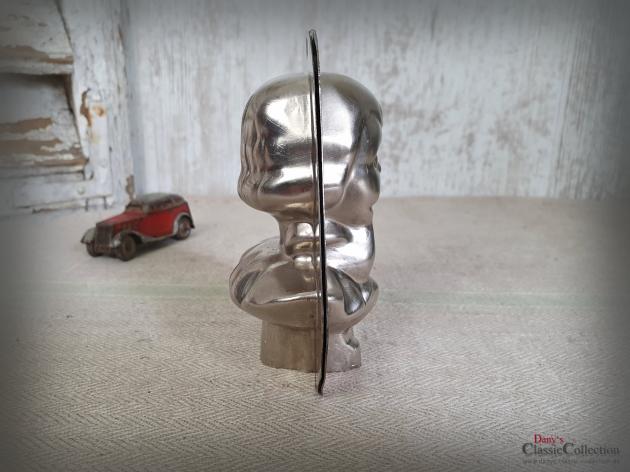 VERKAUFT ! Schokoladenform 12,5 cm ~ Mädchen kokett ~ Kind Gießform ~ Patisserie ~ seltenes Sammlerstück ~ Vintage Kinderzimmer ~ Geschenk ~ hy5733