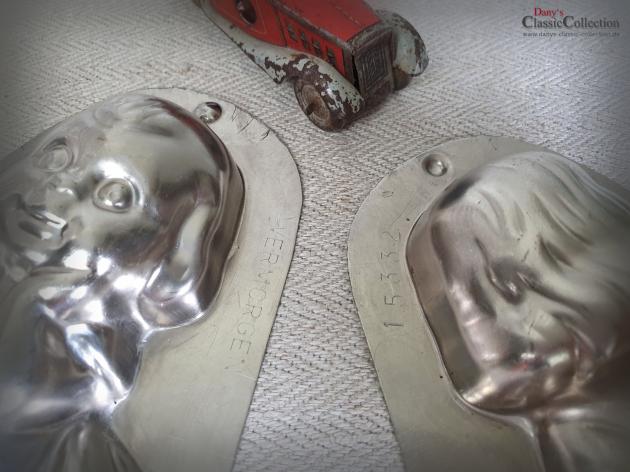 VERKAUFT ! Schokoladenform 12,5 cm ~ Mädchen kokett ~ Kind Gießform ~ Patisserie ~ seltenes Sammlerstück ~ Vintage Kinderzimmer ~ Geschenk ~ hy5733