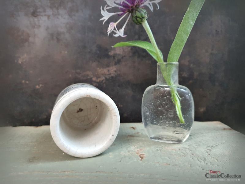 VERKAUFT ! Sainsburys Potted Meats ~ Antike Keramik ~ Aufbewahrung ~ Pottery ~ englisches Steingut ~ Werbung ~ Dundee ~ Vintage Küche ~ hz6433s