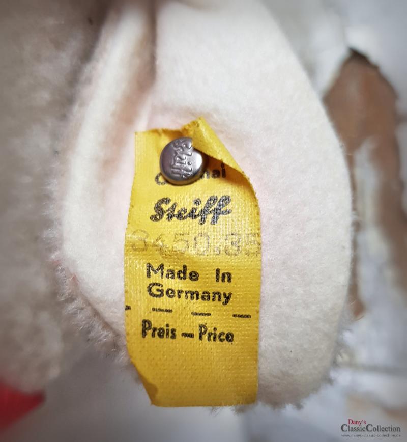 VERKAUFT ! Großes STEIFF Lamm ~ ORIGINAL Stofftier alt ~ Plüschtier ~ Nostalgie im Kinderzimmer ~ Osterdekoration ~ hx4013