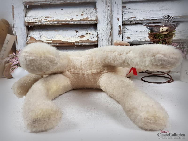 VERKAUFT ! Großes STEIFF Lamm ~ ORIGINAL Stofftier alt ~ Plüschtier ~ Nostalgie im Kinderzimmer ~ Osterdekoration ~ hx4013