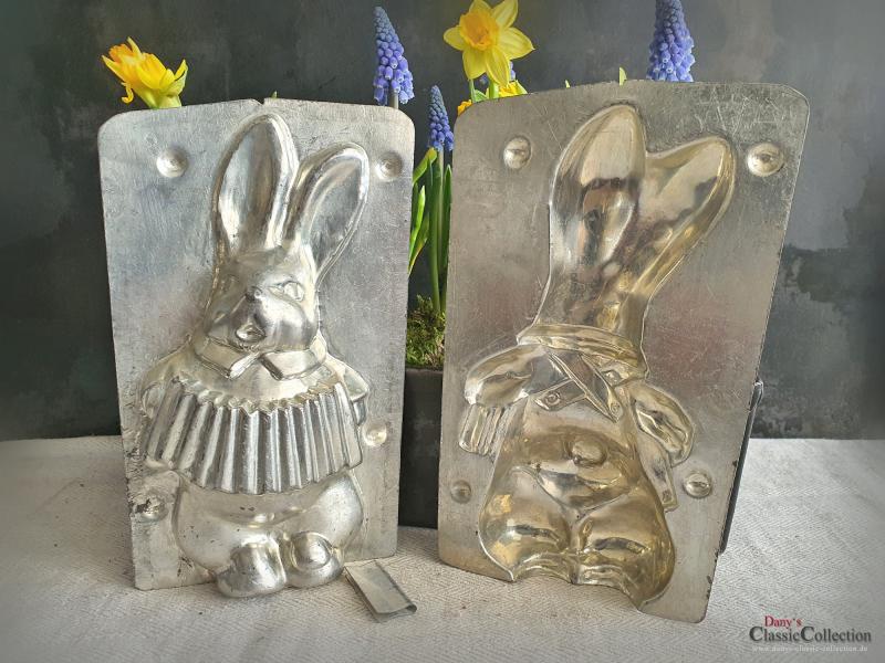 VERKAUFT ! Hase mit Akkordeon 19,5 cm Schokoladenform ~ Hasenform E.F. Teich ~ Osterdeko ~ seltenes Sammlerstück ~ Frohe Ostern ~ Hase lachend ~ hy6308