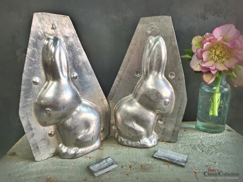 Süßer Hase 15 cm Schokoladenform ~ Hasenform alt ~ Osterdeko ~ seltenes Sammlerstück ~ Frohe Ostern ~ Vintage Deko ~ hy6311