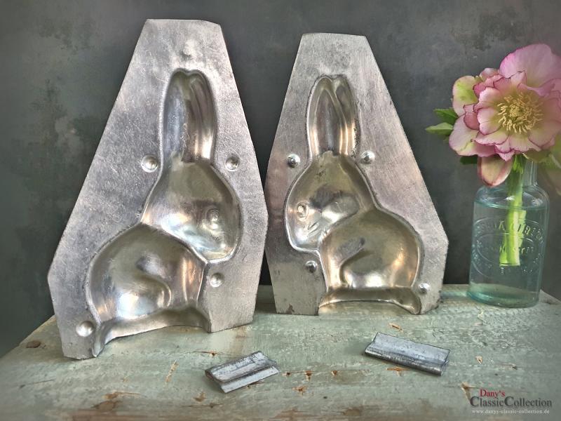 Süßer Hase 15 cm Schokoladenform ~ Hasenform alt ~ Osterdeko ~ seltenes Sammlerstück ~ Frohe Ostern ~ Vintage Deko ~ hy6311