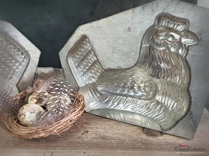 VERKAUFT ! MATFER Hennen Schokoladenform ~ Huhn ~ cm ~ Gießform alt ~ Osterdeko ~ Vintage Sammlerstück ~ Frohe Ostern ~ sf21eshen