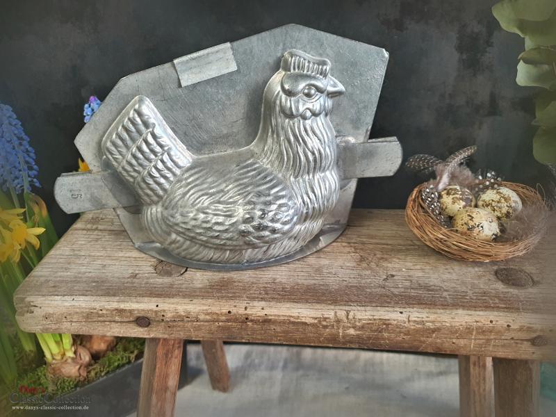 VERKAUFT ! MATFER Hennen Schokoladenform ~ Huhn ~ cm ~ Gießform alt ~ Osterdeko ~ Vintage Sammlerstück ~ Frohe Ostern ~ sf21eshen