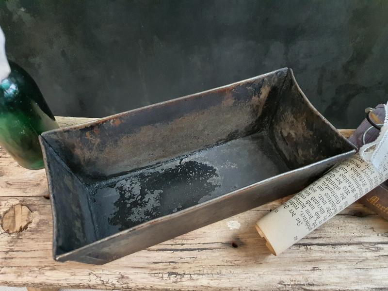 20,5x9x7 cm Kastenform ~ Backform ~ Rustikaler Pflanzkasten ~ Vintage Tablett ~ Brocante Deko ~ ba20iL20kf1