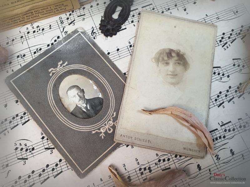 VERKAUFT ! Vintage Deko Set 1 ~ French Brocante ~ Shabby Chic ~ Landhaus ~ Frankreich ~ vd21hdset1