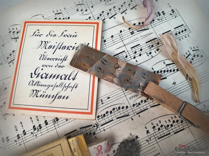 VERKAUFT ! Vintage Deko Set 1 ~ French Brocante ~ Shabby Chic ~ Landhaus ~ Frankreich ~ vd21hdset1