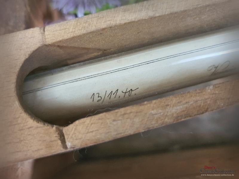 VERKAUFT ! Thermometer 52 cm ~ Holzthermometer ~ Badethermometer ~ 1940 ~ Messgerät ~ Vintage Deko ~ Landhaus ~ Rarität ~ Sammlerstück ~ hx4358