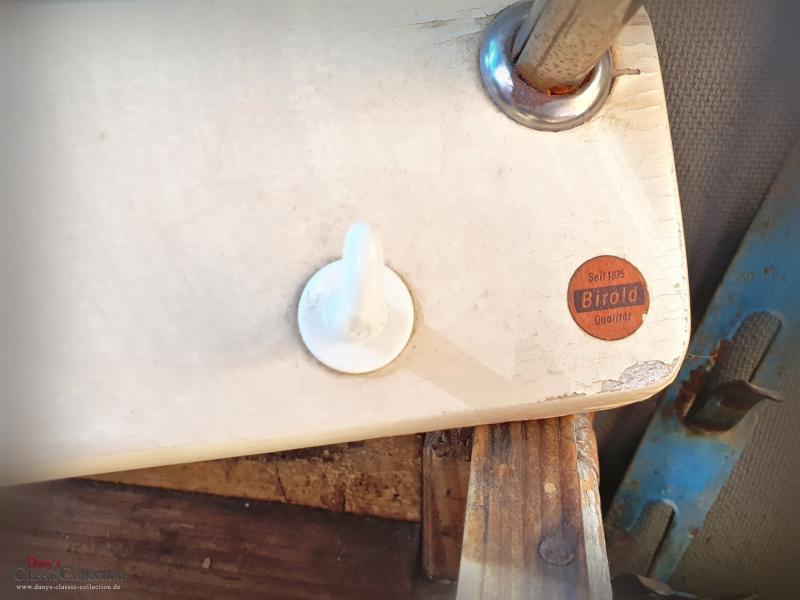 VERKAUFT ! Geschirrtuchhalter ~ Handtuchhalter ~ Hakenleiste ~ Chromstange + 3 Haken ~ Küchenhelfer rustikal ~ Vintage Landhausküche ~ hw3055