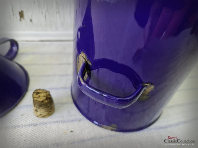 Traumhafte 2 L Ölkanne ~ Petroleum ~ Landhaus ~ Garagen Deko ~ Oldtimergarage ~ Werkstatt blau ~ Tankstelle ~ Männergeschenk ~ ehg21sdbpk