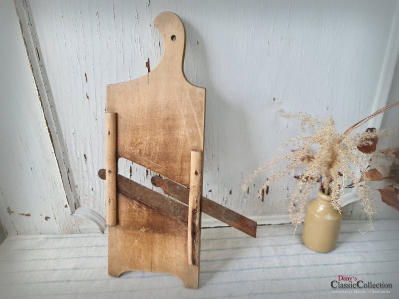 VERKAUFT ! Alter Krauthobel ~ Doppelklingen Küchenhobel ~ Gurkenhobel ~ Gemüsehobel ~ Küchenreibe ~ Landhausküche ~ hw3706