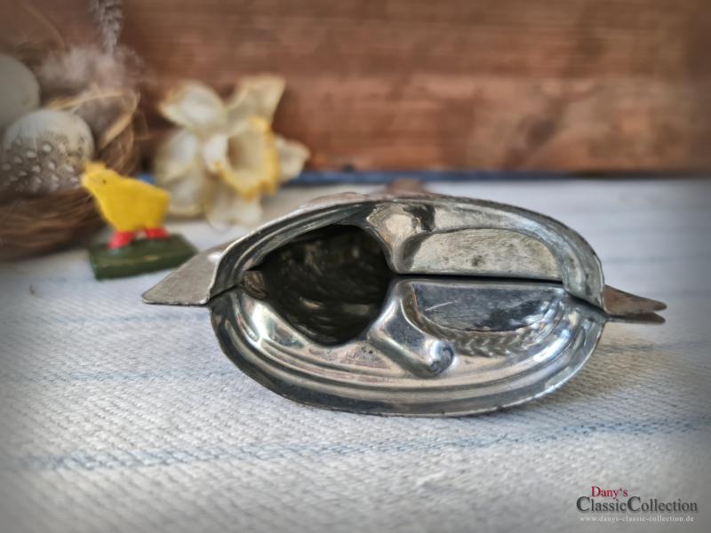 VERKAUFT ! Alte 11,5 cm H. Walter Hasen Schokoladenform ~ Osterhase ~ Vintage Osterdeko ~ Sammlerstück ~ Frohe Ostern ~ hy5358h2