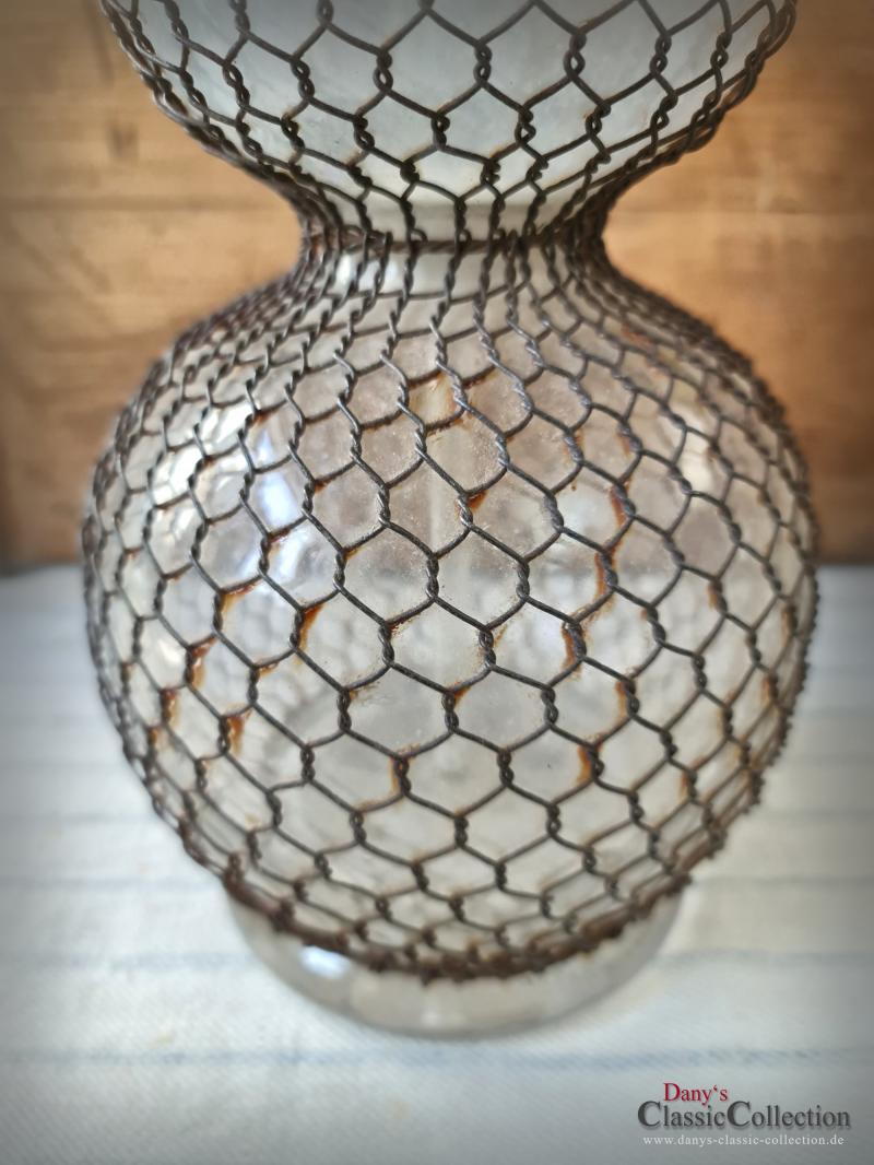 VERKAUFT ! Antiker Doppelbauch-Siphon ~ Frankreich ~ 1890 / 1900 ~ Vintage Homedekor ~ sf22hhddb