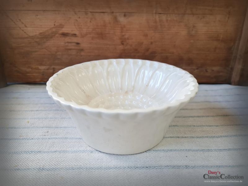 VERKAUFT ! Dicke Keramik Puddingform ~ Ironstone ~ Landhausküche ~ Brocante ~ Keramik Form ~ Country kitchen ~ pk22rdpfg