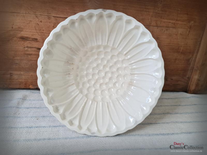 VERKAUFT ! Dicke Keramik Puddingform ~ Ironstone ~ Landhausküche ~ Brocante ~ Keramik Form ~ Country kitchen ~ pk22rdpfg