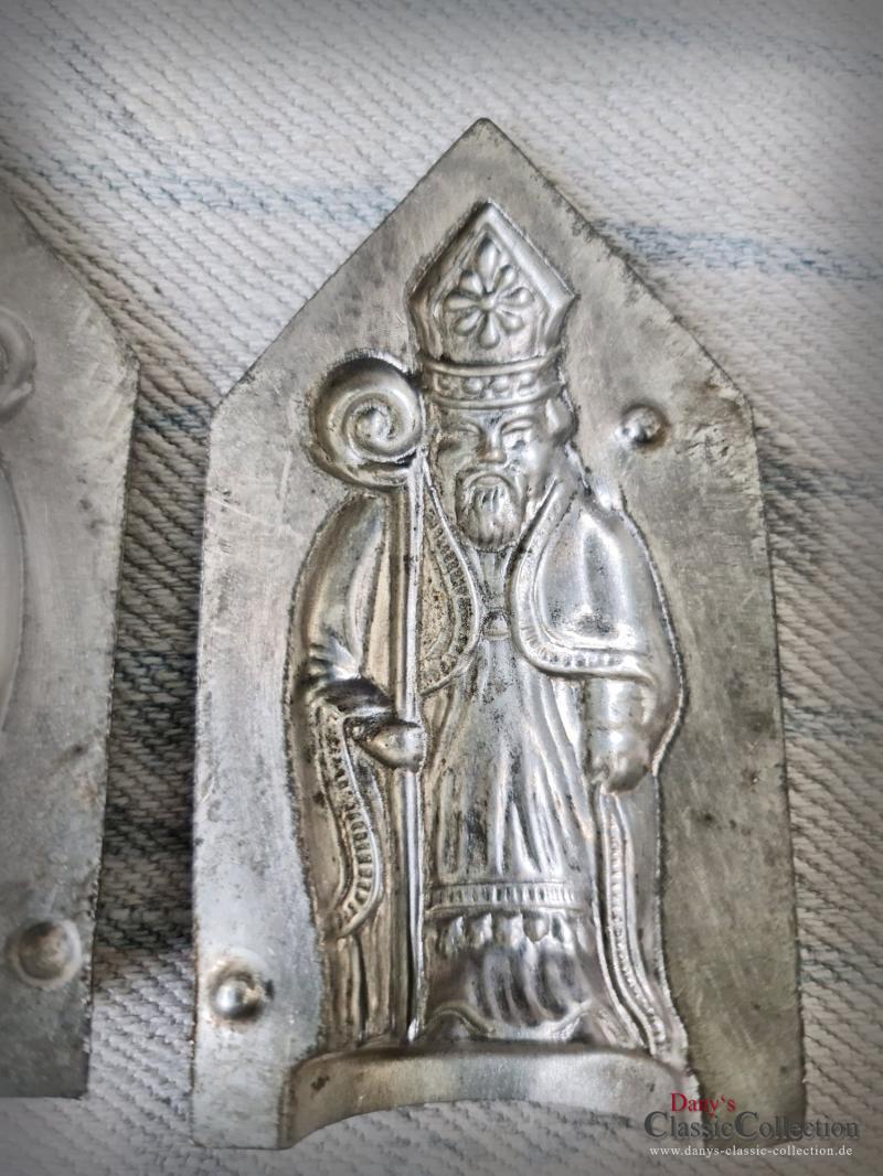 Seltene Laurösch Schokoladenform 10 cm ~ Santa ~ Nikolaus ~ Weihnachtsmann ~ Form ~ Weihnachten ~ Sammlerstück ~ sf22ea2037