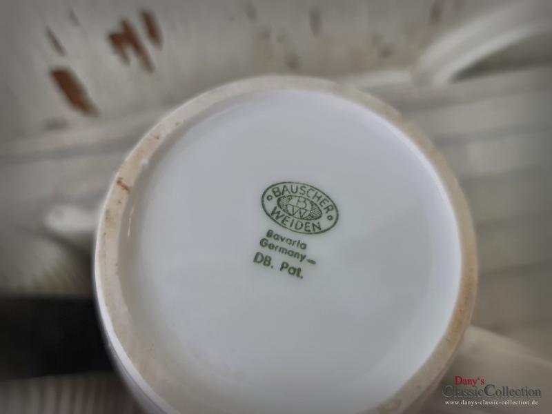 VERKAUFT ! versilberte WMF Warmhaltekanne ~ Bienenkorb Kaffeekanne ~ 1 Liter ~ 50er Jahre ~ Designklassiker ~ Bauscher Weiden ~ Sammlerstück ~ hs1450