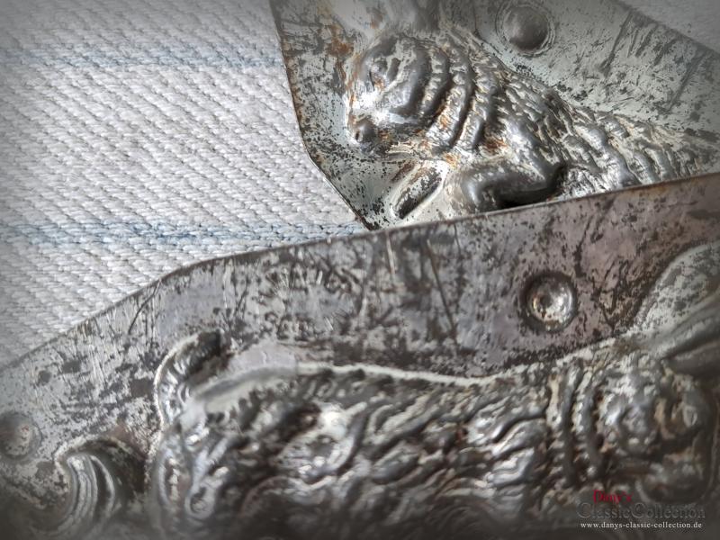 VERKAUFT ! Alte 12 cm H.Walter Hasen Schokoladenform ~ aufrechter Osterhase ~ Vintage Osterdeko ~ Sammlerstück ~ Frohe Ostern