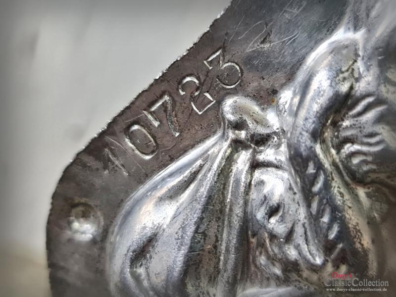 RARITÄT ! Anton Reiche Hase ~ Schokoladenform 11,8 cm ~ 1925 ~ Wanderhase ~ Metall Form ~ Gießform ~ Ostern ~ Sammlerstück