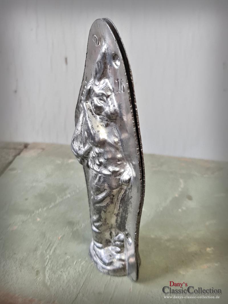 RARITÄT ! Anton Reiche Hase ~ Schokoladenform 11,8 cm ~ 1925 ~ Wanderhase ~ Metall Form ~ Gießform ~ Ostern ~ Sammlerstück