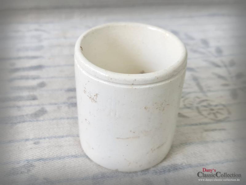 1 lb Dumpy ohne Dekor ~ ORIGINAL antike Keramik ~ Aufbewahrung ~ Pottery ~ Steingut ~ Steingut ~ Vintage Landhausküche ~