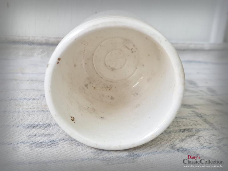 1 lb Dumpy ohne Dekor ~ ORIGINAL antike Keramik ~ Aufbewahrung ~ Pottery ~ Steingut ~ Steingut ~ Vintage Landhausküche ~