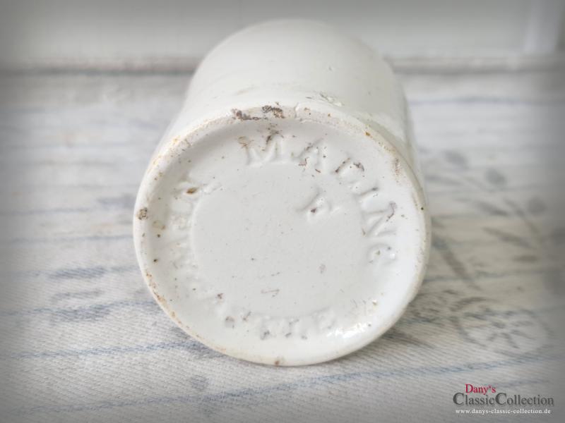 1 lb Dumpy ohne Dekor ~ ORIGINAL antike Keramik ~ Aufbewahrung ~ Pottery ~ Steingut ~ Steingut ~ Vintage Landhausküche ~