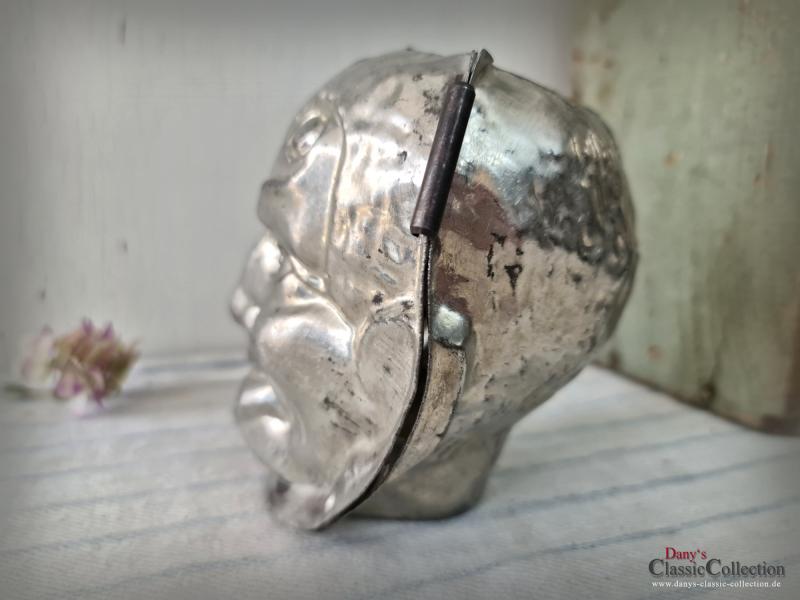 VERKAUFT ! ABSOLUTE RARITÄT ! Halloween Maske ~ Krampus Kopf Schokoladenform ~ E.F. Teich Wien ~ Sammlerstück ~ Teufel